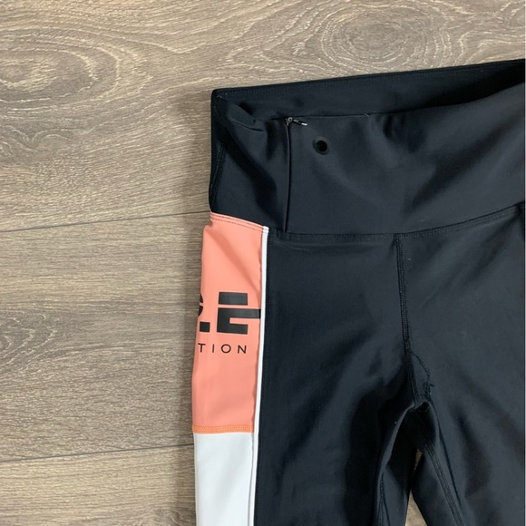 P.E Nation Without Limits Legging High Rise Waist 7/8 length Black Size Small - Picture 5 of 16